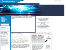 Tablet Screenshot of cdnamesearch.com